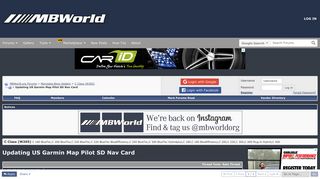 
                            12. Updating US Garmin Map Pilot SD Nav Card - MBWorld.org Forums