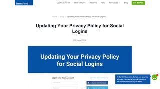 
                            10. Updating Your Privacy Policy for Social Logins - TermsFeed
