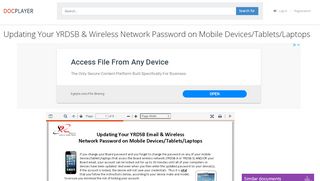 
                            11. Updating Your YRDSB & Wireless Network Password on Mobile ...