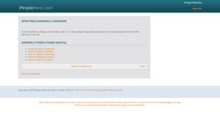 
                            3. Updating/Changing a Username - JPeopleMeet.com - The Jewish ...