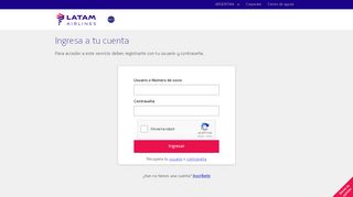 
                            2. Upgrade de cabina - LATAM.com