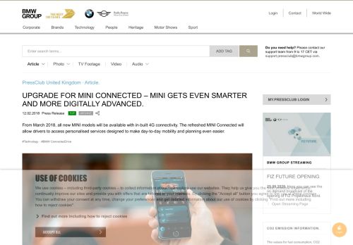 
                            10. UPGRADE FOR MINI CONNECTED – MINI GETS EVEN SMARTER ...