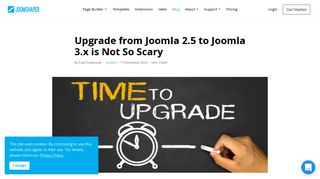 
                            11. Upgrade from Joomla 2.5 to Joomla 3.x is Not So Scary - JoomShaper