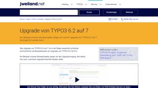 
                            13. Upgrade TYPO3 6.2 auf 7 - jweiland.net
