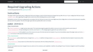 
                            4. UpgradeActions - FlexGet