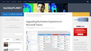 
                            12. Upgrading My Kanban Experience in Microsoft Teams - buckleyPLANET