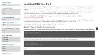 
                            2. Upgrading OTRS from 4 to 5