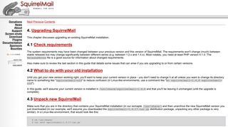 
                            7. Upgrading SquirrelMail - SquirrelMail - Webmail for Nuts!
