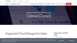 
                            9. Upload (Cloud) Control - Telerik UI for ASP.NET AJAX - Telerik