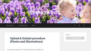 
                            5. Upload & Submit procedure (Photos and Illustrations) | PIXTA BLOG