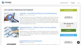 
                            3. Uploaded Premium Ratgeber - UPLOADED PREMIUM ACCOUNT 2018