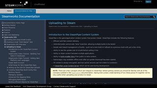 
                            11. Uploading to Steam (Steamworks Documentation)