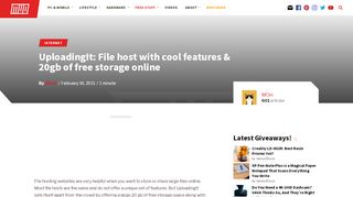 
                            1. UploadingIt: File host with cool features & 20gb of free storage online