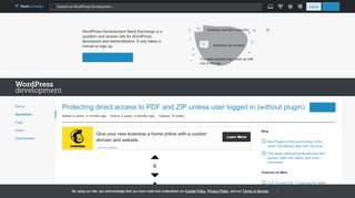 
                            3. uploads - Protecting direct access to PDF and ZIP unless user ...
