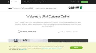
                            11. UPM Customer Online | UPM Communication Papers - UPM Paper