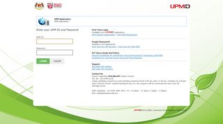 
                            2. UPM-ID – Single Sign On - Putra Portal UPM