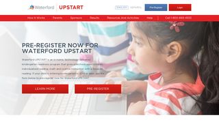 
                            11. UPSTART Free Kindergarten Readiness Program – Waterford