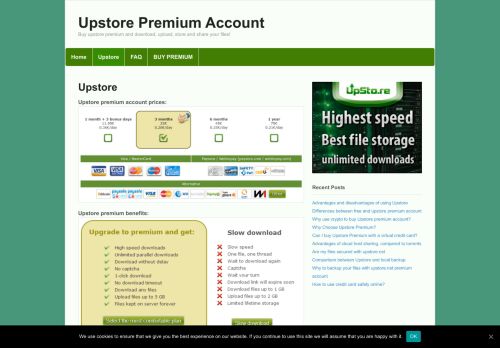 
                            3. Upstore Premium Account