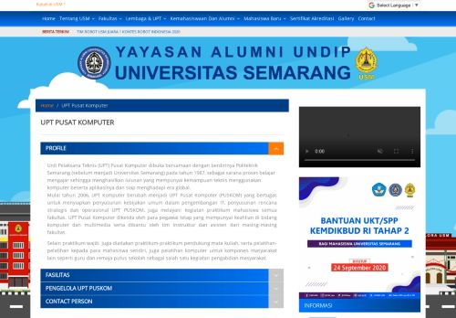 
                            5. UPT Pusat Komputer - Universitas Semarang