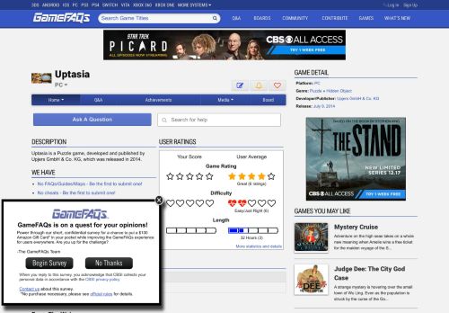 
                            12. Uptasia for PC - GameFAQs