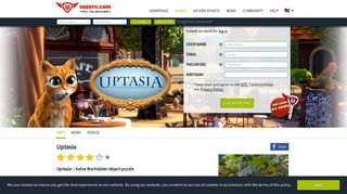 
                            4. Uptasia - Hidden object games on Upjers.com