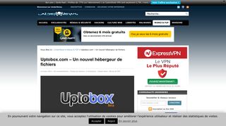 
                            3. Uptobox.com - Un nouvel hébergeur de fichiers | UnderNews