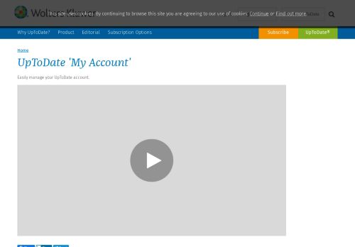 
                            2. UpToDate 'My Account' | UpToDate