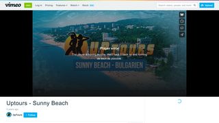 
                            9. Uptours - Sunny Beach on Vimeo