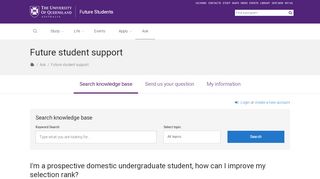 
                            11. UQ - I'm a prospective domestic undergraduate student, how can I ...