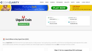 
                            8. Uquid Coin – Coin Clarity