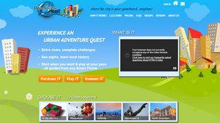 
                            11. Urban Adventure Quest Home Page