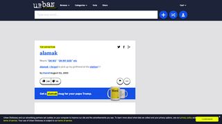 
                            9. Urban Dictionary: alamak