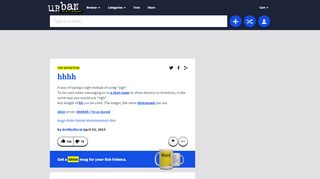 
                            7. Urban Dictionary: hhhh