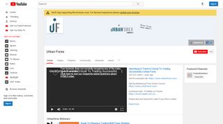 
                            5. Urban Forex - YouTube
