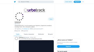 
                            4. Urbetrack (@urbetrack) | Twitter