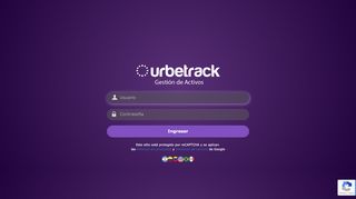 
                            1. Urbetrack - Login