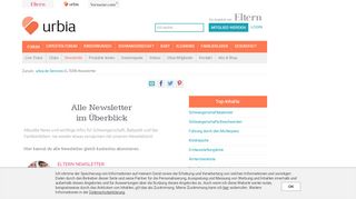 
                            13. urbia-Newsletter - urbia.de