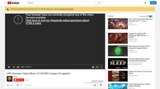 
                            8. URF Champion Select Music 10 HOURS! (League of Legends ...
