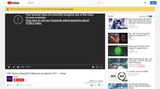 
                            4. URF Theme Song 2015 Welcome to planet U.R.F ~ 1 hour - YouTube