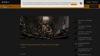 
                            4. Urgent Announcement: Early Account Login - Combat Arms: Reloaded