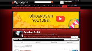 
                            6. ¡¡¡URGENTE!!! Problemón Residentevil. net - Resident Evil 6 - 3DJuegos