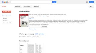 
                            9. Urheberrecht - Google Books-Ergebnisseite
