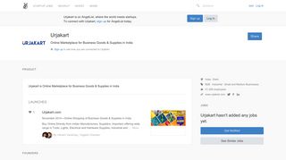 
                            3. Urjakart Careers, Funding, and Management Team | AngelList