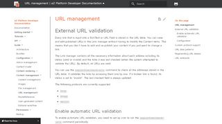 
                            4. URL management - eZ Platform Developer Documentation