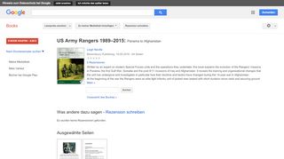
                            9. US Army Rangers 1989–2015: Panama to Afghanistan