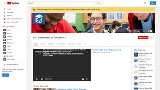 
                            7. U.S. Department of Education - YouTube