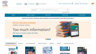 
                            5. US Elsevier Health Bookshop | Mosby, Saunders, Netter & more