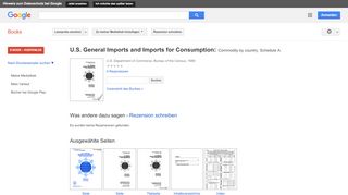 
                            10. U.S. General Imports and Imports for Consumption: Commodity by ...