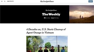 
                            8. U.S. Moves to Address Agent Orange Contamination in Vietnam - The ...