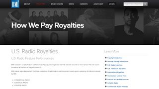 
                            8. U.S. Radio Royalties | Royalties | BMI.com